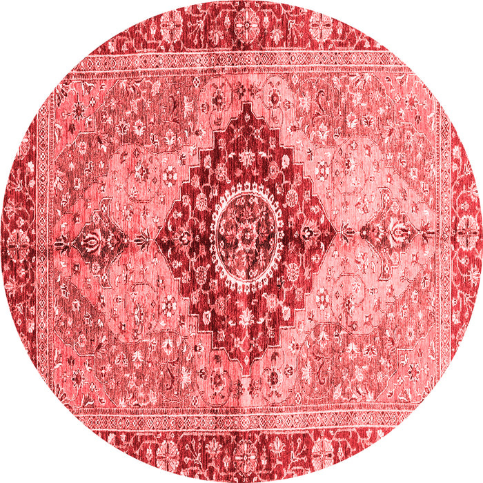 Machine Washable Persian Red Traditional Rug, wshabs3257red