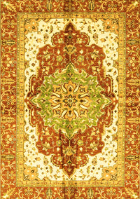 Persian Yellow Traditional Rug, abs3258yw