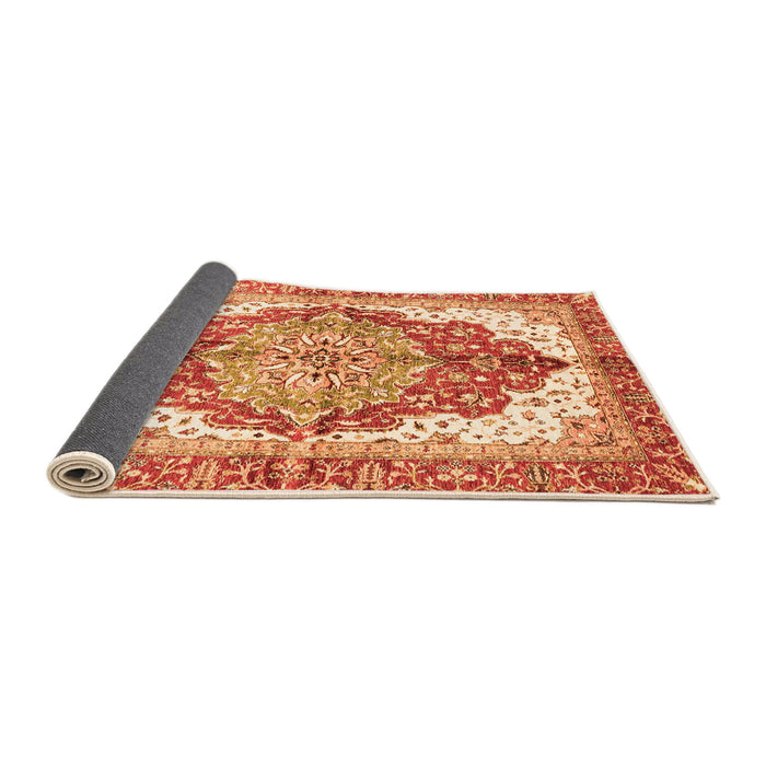 Sideview of Persian Orange Traditional Rug, abs3258org