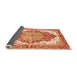 Sideview of Persian Orange Traditional Rug, abs3258org