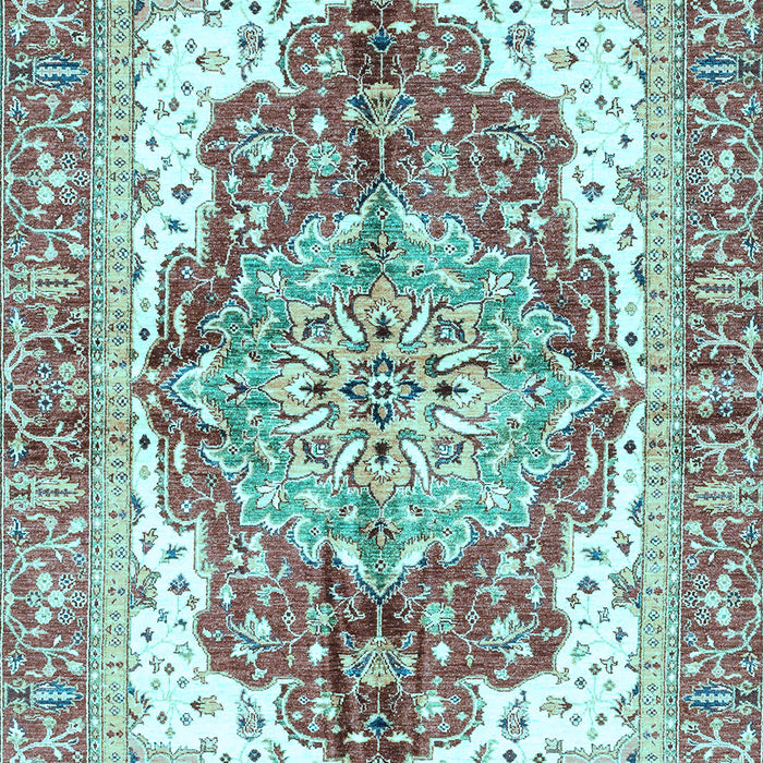 Persian Light Blue Traditional Rug, abs3258lblu