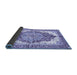 Sideview of Persian Blue Traditional Rug, abs3258blu