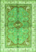 Geometric Green Traditional Rug, abs3259grn