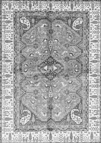 Geometric Gray Traditional Rug, abs3259gry