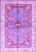 Geometric Purple Traditional Rug, abs3259pur