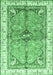 Geometric Emerald Green Traditional Rug, abs3259emgrn