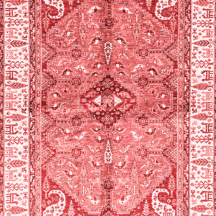Geometric Red Traditional Area Rugs