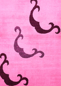 Abstract Pink Modern Rug, abs325pnk