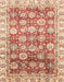 Abstract Pastel Orange Oriental Rug, abs3260