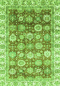 Oriental Green Traditional Rug, abs3260grn