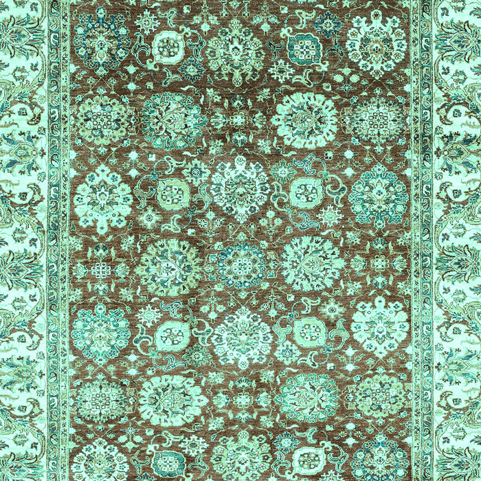 Oriental Turquoise Traditional Rug, abs3260turq