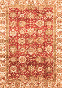 Oriental Orange Traditional Rug, abs3260org