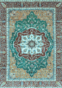 Persian Light Blue Traditional Rug, abs3261lblu