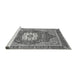 Sideview of Machine Washable Persian Gray Traditional Rug, wshabs3261gry