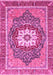 Machine Washable Persian Pink Traditional Rug, wshabs3261pnk