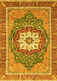 Persian Yellow Traditional Rug, abs3261yw