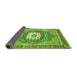 Sideview of Persian Green Traditional Rug, abs3261grn