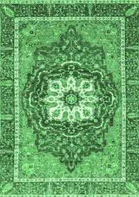 Persian Emerald Green Traditional Rug, abs3261emgrn