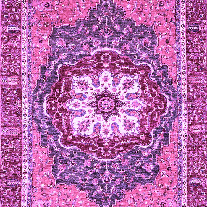 Machine Washable Persian Purple Traditional Area Rugs, wshabs3261pur
