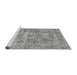 Sideview of Machine Washable Oriental Gray Traditional Rug, wshabs3262gry