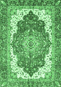 Persian Emerald Green Traditional Rug, abs3263emgrn