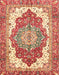 Abstract Red Persian Rug, abs3263