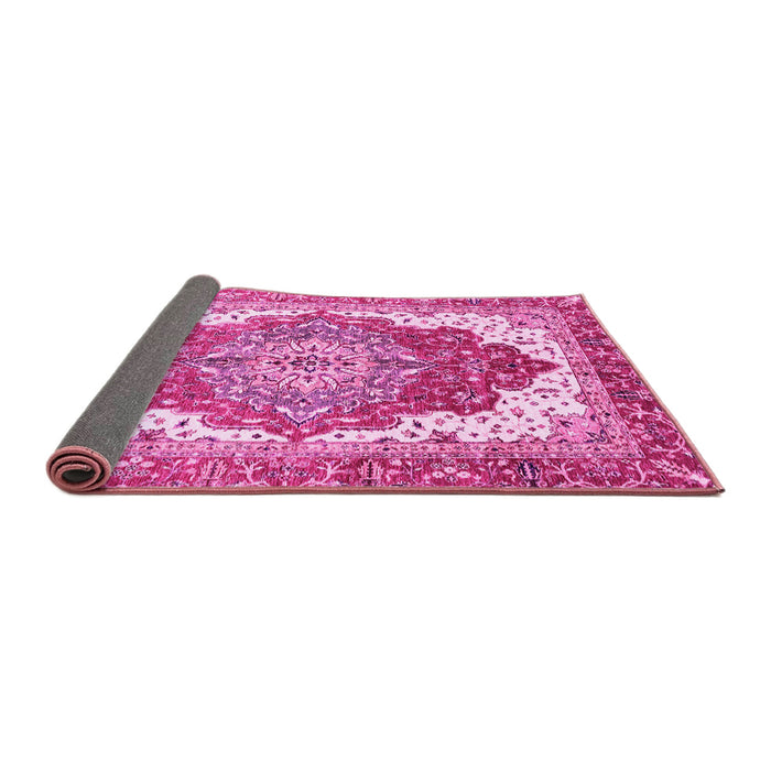 Sideview of Persian Pink Traditional Rug, abs3263pnk