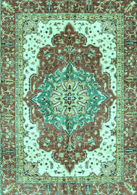 Persian Turquoise Traditional Rug, abs3263turq