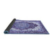 Sideview of Persian Blue Traditional Rug, abs3263blu