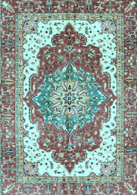 Persian Light Blue Traditional Rug, abs3263lblu