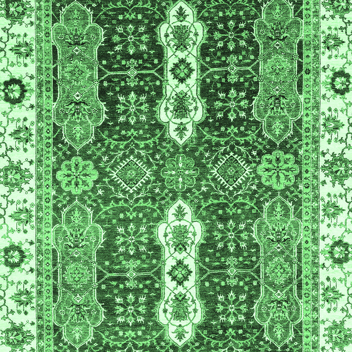 Abstract Emerald Green Modern Rug, abs3264emgrn