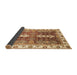 Sideview of Abstract Brown Modern Rug, abs3264brn