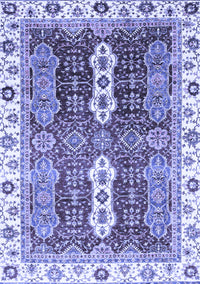 Abstract Blue Modern Rug, abs3264blu