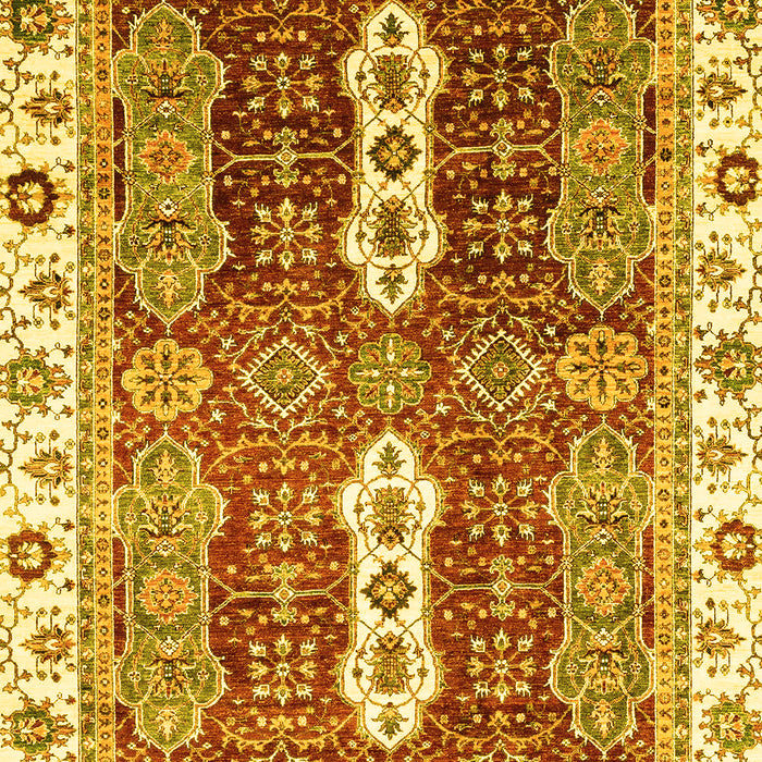 Abstract Yellow Modern Rug, abs3264yw