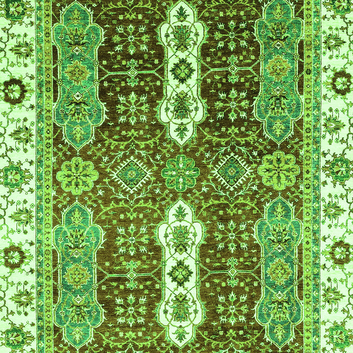 Abstract Green Modern Rug, abs3264grn