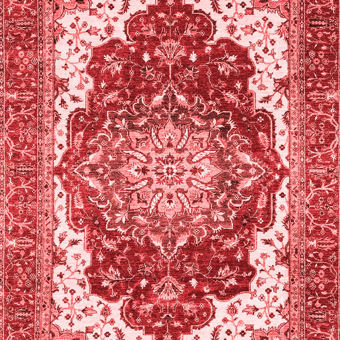 Machine Washable Persian Red Traditional Rug, wshabs3265red