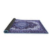 Sideview of Persian Blue Traditional Rug, abs3265blu