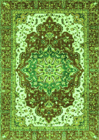 Persian Green Traditional Rug, abs3265grn