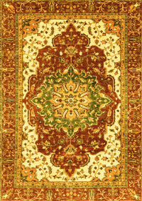 Persian Yellow Traditional Rug, abs3265yw