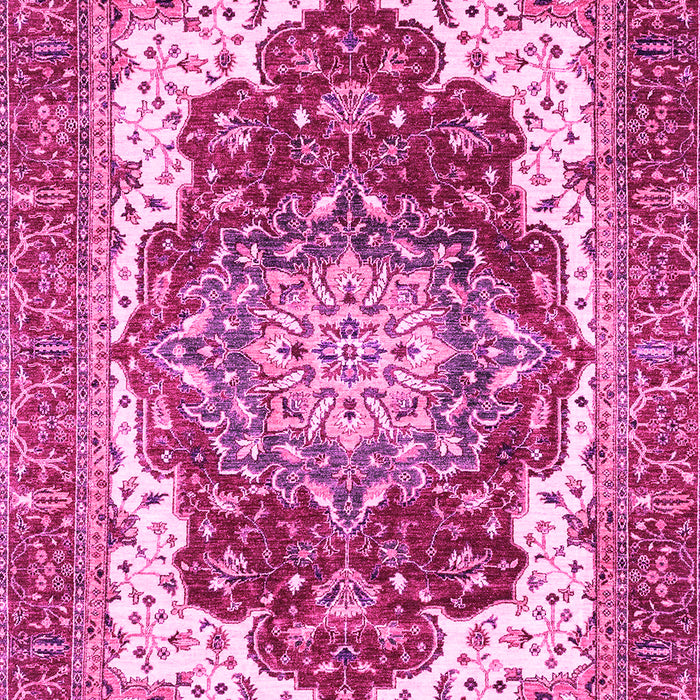 Machine Washable Persian Pink Traditional Rug, wshabs3265pnk