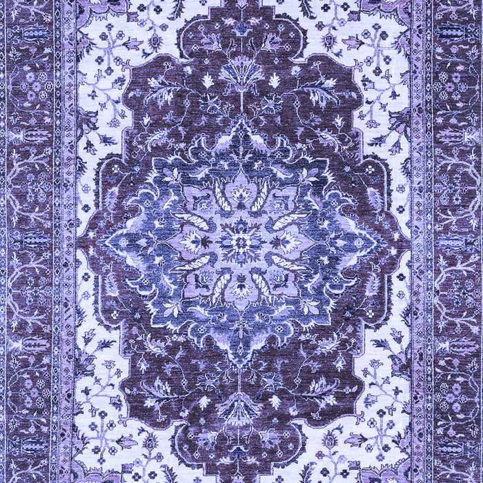 Machine Washable Persian Blue Traditional Rug, wshabs3265blu