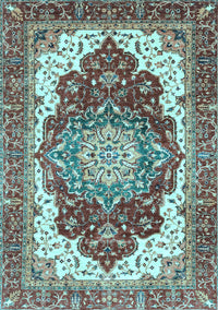 Persian Light Blue Traditional Rug, abs3265lblu