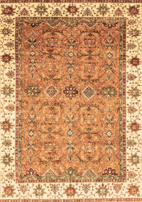 Oriental Brown Traditional Rug, abs3266brn