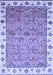 Machine Washable Oriental Blue Traditional Rug, wshabs3266blu