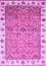 Machine Washable Oriental Purple Traditional Area Rugs, wshabs3266pur