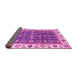 Sideview of Oriental Pink Traditional Rug, abs3267pnk