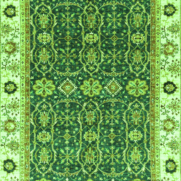 Oriental Green Traditional Rug, abs3267grn