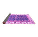 Sideview of Oriental Purple Traditional Rug, abs3267pur