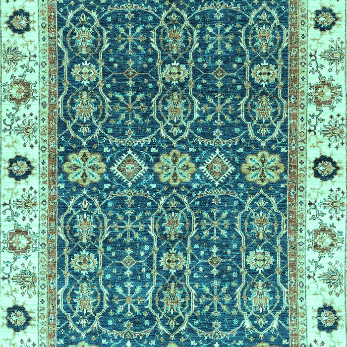 Oriental Turquoise Traditional Rug, abs3267turq