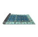 Sideview of Oriental Light Blue Traditional Rug, abs3267lblu